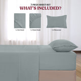 4-Piece Deep Pocket Bed Sheets Set – Ultra Soft & All-Season Comfort