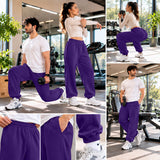 Signature Fit Sweat Pant - Premium Brushed Fleece Straight-Leg Lounge Pants