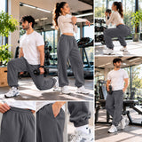 Signature Fit Sweat Pant - Premium Brushed Fleece Straight-Leg Lounge Pants