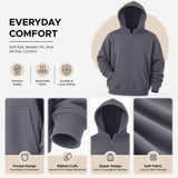 Cloud Zip Oversized Hoodie features and benefits – Lux Decor