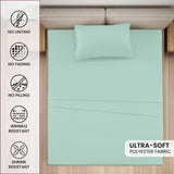 4-Piece Deep Pocket Bed Sheets Set – Ultra Soft & All-Season Comfort