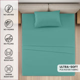 3-Piece Deep Pocket Bed Sheets Set, Ultra Soft, features and benefits – Lux Decor