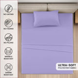 4-Piece Deep Pocket Bed Sheets Set – Ultra Soft & All-Season Comfort