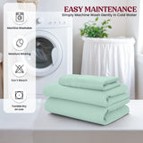 4-Piece Deep Pocket Bed Sheets Set – Ultra Soft & All-Season Comfort