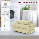 4-Piece Deep Pocket Bed Sheets Set – Ultra Soft & All-Season Comfort
