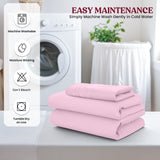 3-Piece Deep Pocket Bed Sheets Set, Ultra Soft, features and benefits – Lux Decor