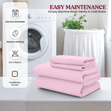 4-Piece Deep Pocket Bed Sheets Set, Ultra Soft, features and benefits – Lux Decor