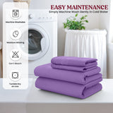 4-Piece Deep Pocket Bed Sheets Set – Ultra Soft & All-Season Comfort