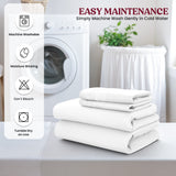 4-Piece Deep Pocket Bed Sheets Set – Ultra Soft & All-Season Comfort