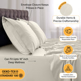 Premium 6-Piece Deep Pocket Bed Sheets Set