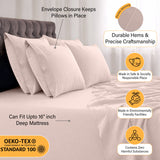 Premium 6-Piece Deep Pocket Bed Sheets Set
