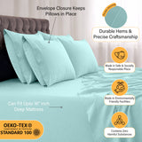 Premium 6-Piece Deep Pocket Bed Sheets Set