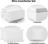 5-Piece Reversible Comforter Set