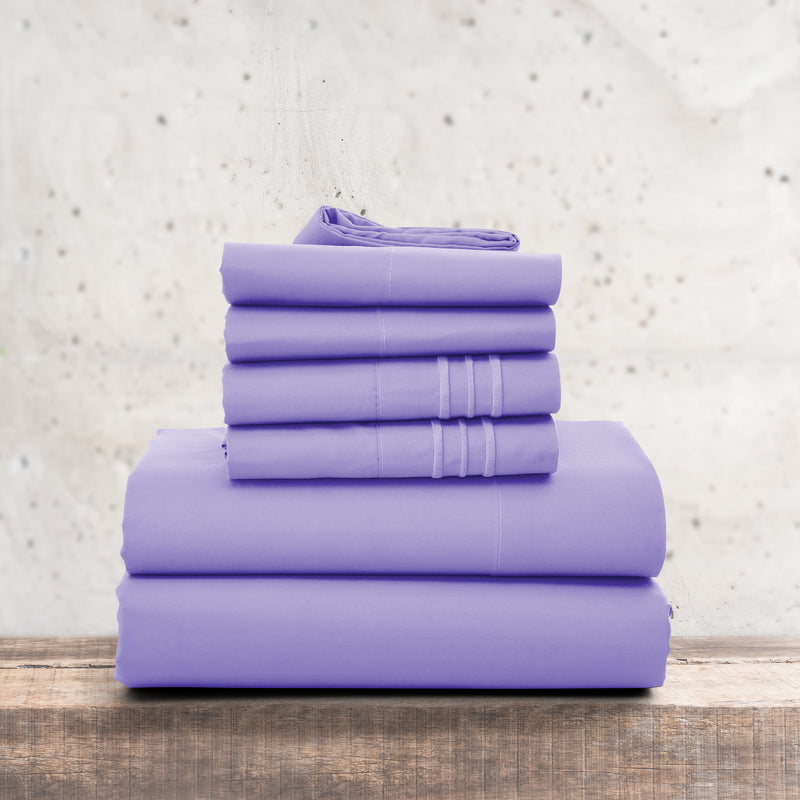 6-Piece 1800 Series Premium Sheets Set