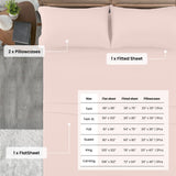 4-Piece Deep Pocket Bed Sheets Set, Ultra Soft, features and benefits – Lux Decor