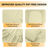 Premium 6-Piece Deep Pocket Bed Sheets Set