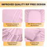 Premium 6-Piece Deep Pocket Bed Sheets Set