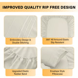 Premium 6-Piece Deep Pocket Bed Sheets Set
