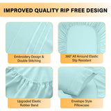 Premium 6-Piece Deep Pocket Bed Sheets Set