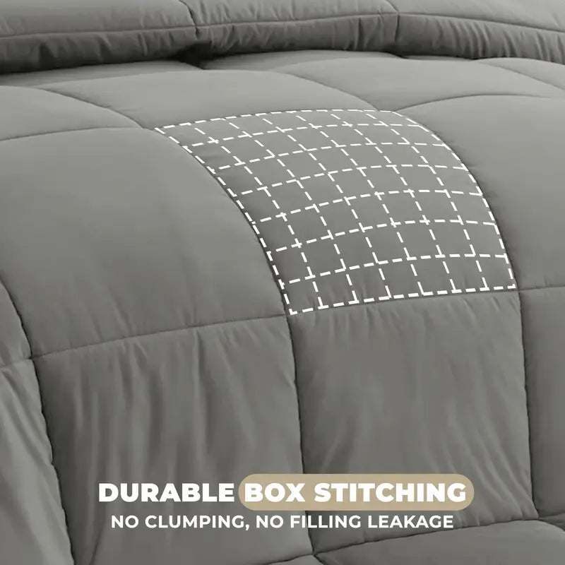 3-Piece Reversible Comforter Set