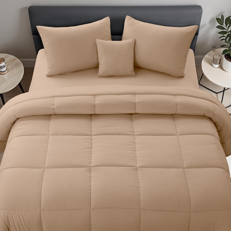 5-Piece Reversible Comforter Set