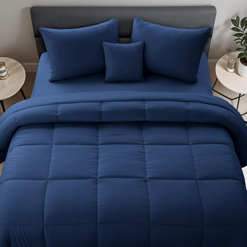 5-Piece Reversible Comforter Set