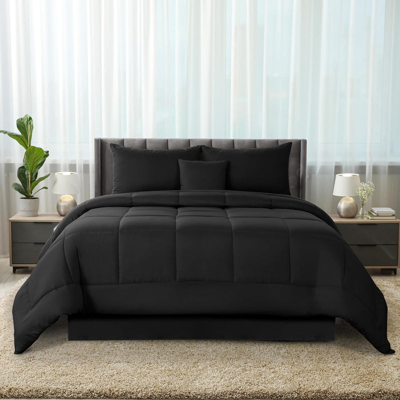 5-Piece Reversible Comforter Set