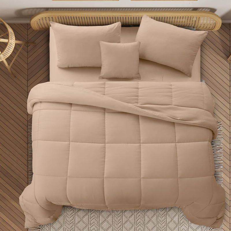 5-Piece Reversible Comforter Set