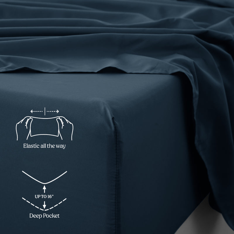 6-Piece 1800 Series Premium Sheets Set