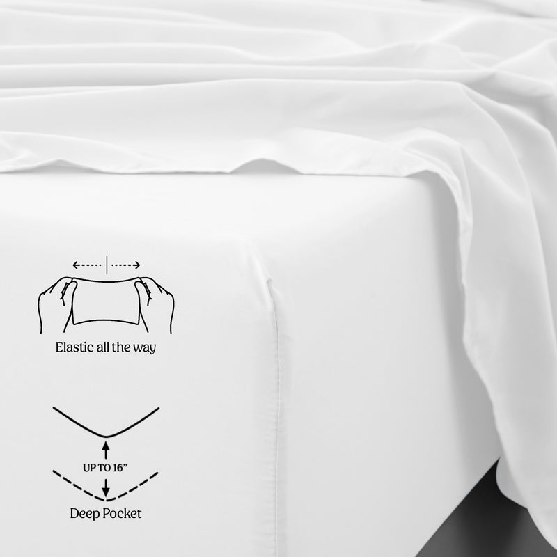 6-Piece 1800 Series Premium Sheets Set