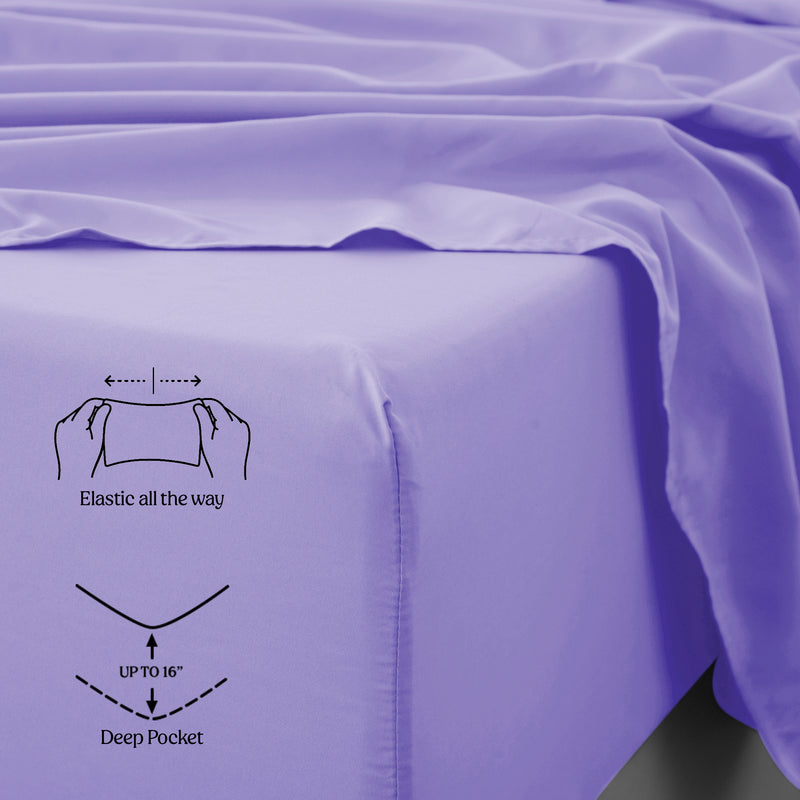 6-Piece 1800 Series Premium Sheets Set
