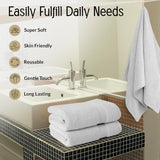 6 Pack Bath Towel Set 100% Cotton Bathroom Towel Set