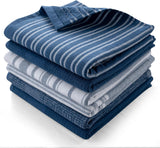 100% Cotton Kitchen Towels (Set of 6) | Terry Cloth | 16x26 inches