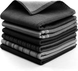 100% Cotton Kitchen Towels (Set of 6) | Terry Cloth | 16x26 inches