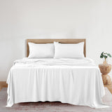 4-Piece Bamboo Blend Cooling Bed Sheets Set