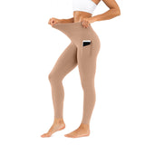 High-Waisted Leggings with Pockets Women's Activewear