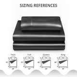 Silky Soft 4-Piece Satin Sheet Set | Deep Pocket | Wrinkle-Free Easy Care Bedding
