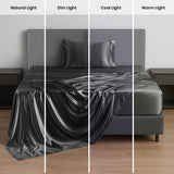Silky Soft 4-Piece Satin Sheet Set | Deep Pocket | Wrinkle-Free Easy Care Bedding