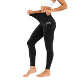 High-Waisted Leggings with Pockets Women's Activewear
