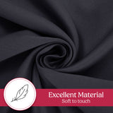 Set of 2 Thermal Blackout Curtains for Bedroom and Living Room