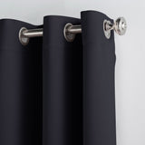 Set of 2 Thermal Blackout Curtains for Bedroom and Living Room
