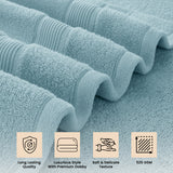 6 Pack Bath Towel Set 100% Cotton Bathroom Towel Set