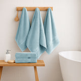6 Pack Bath Towel Set 100% Cotton Bathroom Towel Set