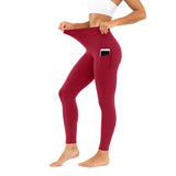 High-Waisted Leggings with Pockets Women's Activewear
