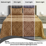 4-Piece Paisley Design Bed Sheet Set | Deep Pocket | Flat, Fitted & Pillowcases