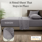 4-Piece 100% Organic Bamboo Viscose Sheet Set