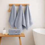 6 Pack Bath Towel Set 100% Cotton Bathroom Towel Set