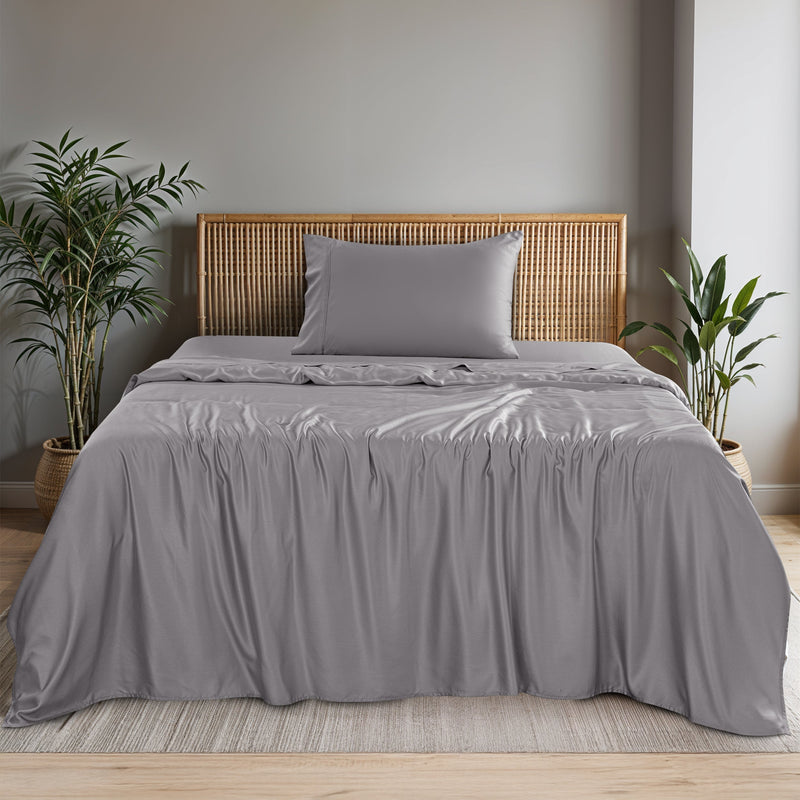 4-Piece 100% Organic Bamboo Viscose Sheet Set