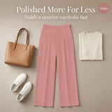 Waffle Knit Stretch Pants – Lux Decor
