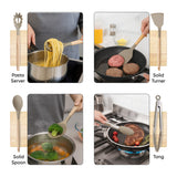 35-Piece Silicone Cooking Utensils Set with Storage Holder | BPA-Free, Dishwasher Safe, Heat Resistant